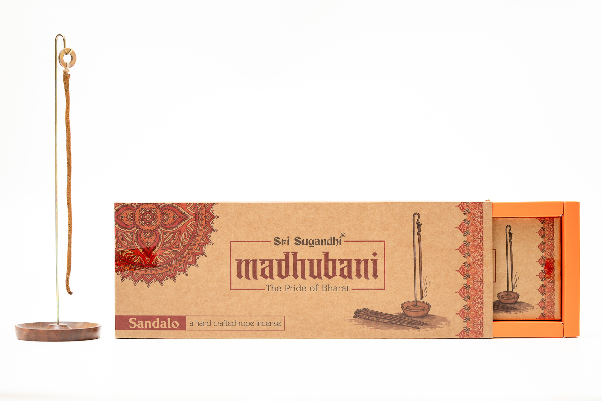 hand crafted rope incense SANDAL