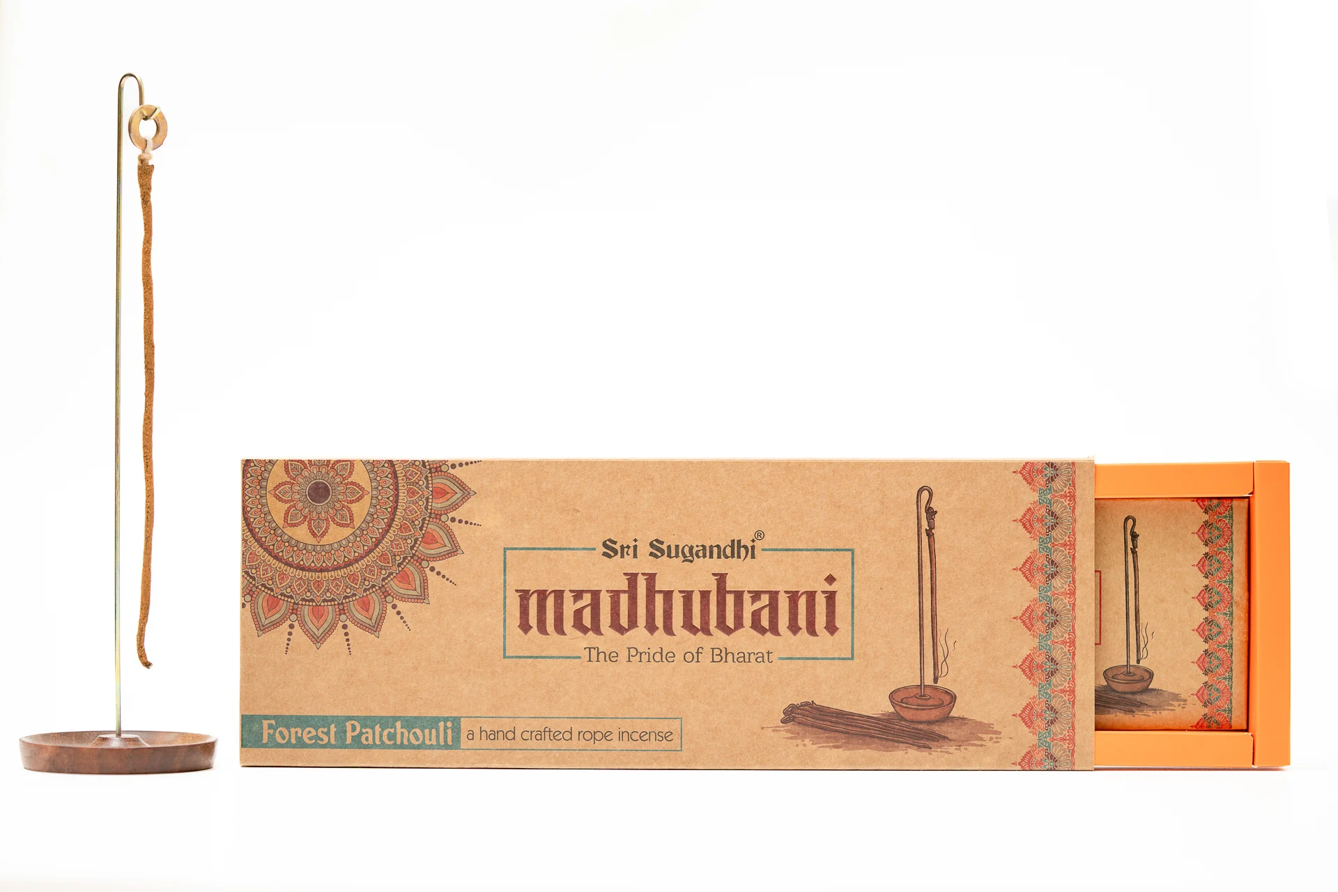 Madhubani hand crafted rope incense