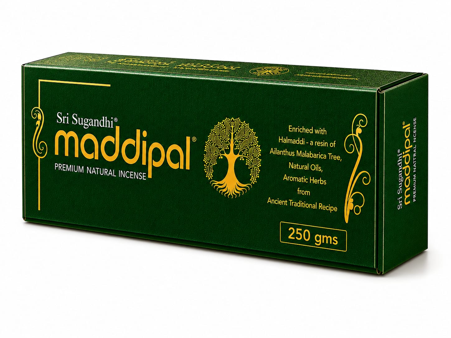 Maddipal premium natural incense  250 gms