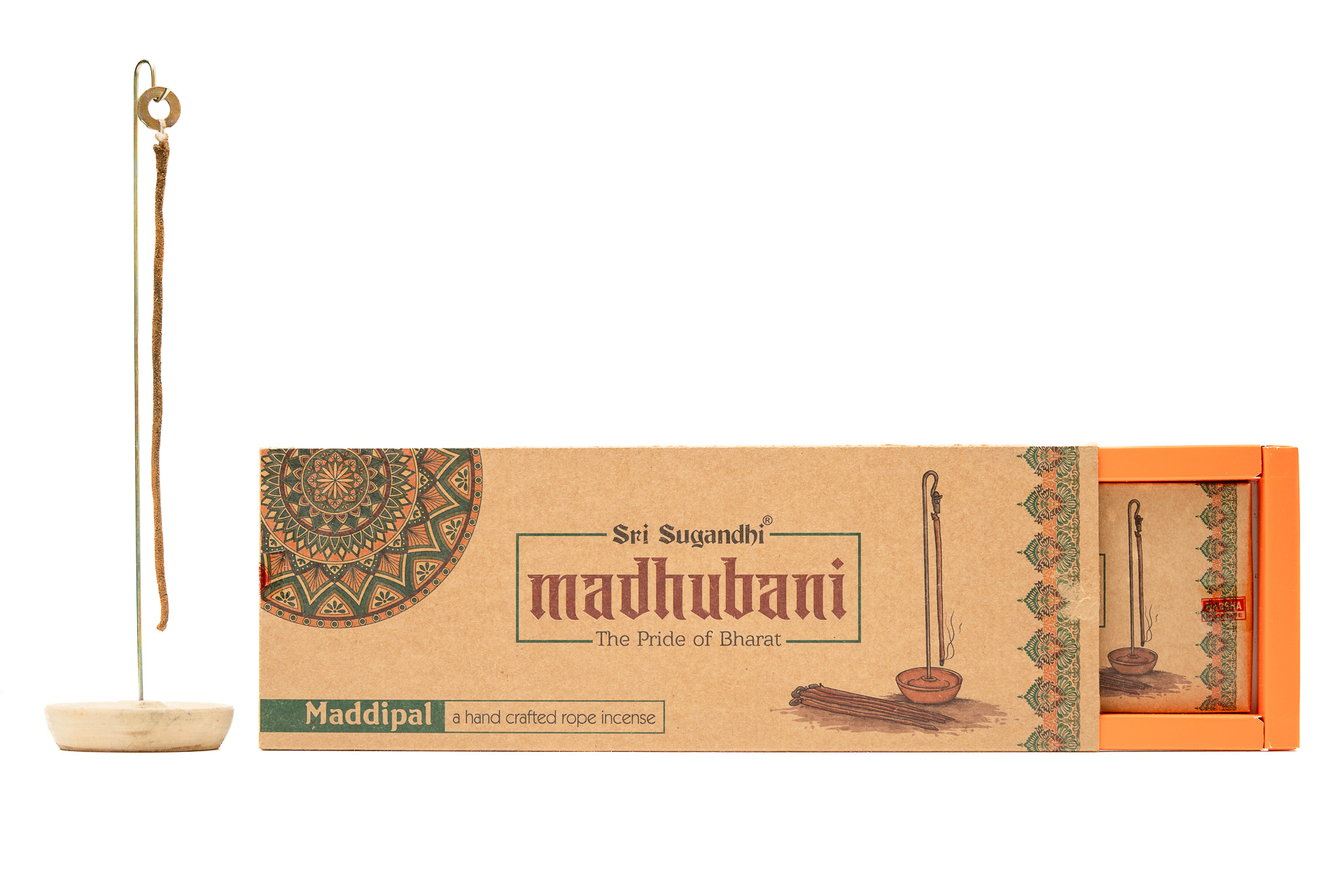 hand crafted rope incense GOKULAM